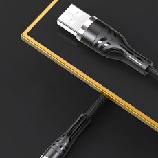 라이트닝웍스 5A USB 3.1 1m 라이트닝 애플 초고속 충전 데이터 전송 케이블, 1개
