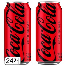 코카콜라 제로, 490ml, 24개