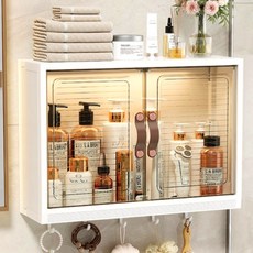 샤인홈리빙 무타공 주방 욕실수납장 다용도 수납정리함, 화이트, 1개