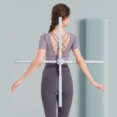 밸런스스틱 스트레칭바 스틱 봉 요가봉 필레테스 GWM, 블루, 1개