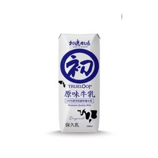 初鹿牧場 原味保久乳, 200ml, 24個