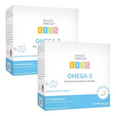 독일 화이트오메가 키즈 오메가3 DHA EPA 507mg 초소형 캡슐, 2개, 270정