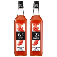 1883 핑크자몽시럽 1000ml 2개세트, 1L, 1개
