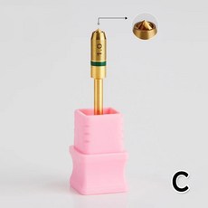 텅스텐 네일 바텀 드릴 비트 전동 매니큐어 포지셔닝 포인트 그라인딩 헤드용, 1개, 1. 1mm