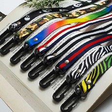 마스크 목걸이 스트랩 분실방지 줄 끈 액세서리 컬러 패턴 다양 성인용 데일리