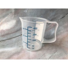糖軒町 三能塑膠量杯SN4701/SN4702/SN4703/SN4704，多種容量選擇，烘焙必備, 透明, 200ml, 1個