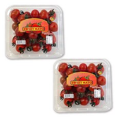 스테비아 대추방울토마토 망고향 스윗마토 500g X 2팩, 1박스