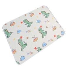 【親膚防水可機洗】嬰兒防水墊 隔尿墊 寵物隔尿墊 防尿墊 生理墊 吸尿墊, 小恐龍, 1個