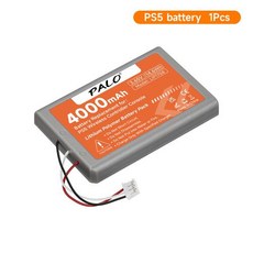 PS5 무선 컨트롤러 배터리 4000mAh PS 5 교체용 배터리 소니 플레이스테이션 5 LIP1708 듀얼센스 게임패드 컨트롤러용, 1 PCS Battery, 1개