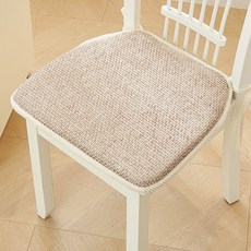 해피유통 프렌치 빈티지 스타일 패브릭 쿠션 사계절용 편안한 의자 방석, 25*35cm, 8