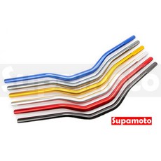 Supamoto 79粗把 鋁合金變徑車把 適用CRF/KTM/SM250 街車滑胎越野通用改裝, 1個, 綠, 綠