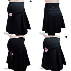 3보급창고 임부 기모 복대형 플레어 치마 기모치마레깅스