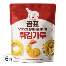 곰표 튀김가루, 6개, 1kg