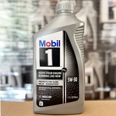 【易油網】Mobil 1 5W50 全合成機油 (台灣公司貨), 1個