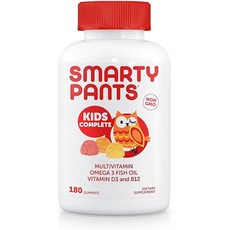 스마티팬츠 어린이 종합 멀티비타민 180정 (구미) Smarty Pants Kids Complete Multivitamin 180 Gummies, 1개
