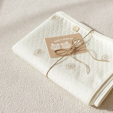 베이비앤아이 신생아 소프트 중형 방수요 방수패드 침대패드, 중형방수요-뭉이, 1개