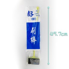 好刷棒 長柄清潔刷 魚缸清潔刷 水族清潔刷 菜瓜布 玻璃刷 45.7cm, 1個