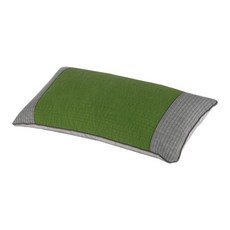 스팀보이 숙면 스마일 네모 100% 메밀 순면 베개, 네모베개 그린