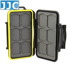 JJC 十二張SD記憶卡收納盒 MC-SD12 防撞防潑水, 1個