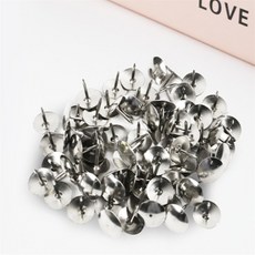 빛날하루 대용량 은색압정 게시물꽂이핀 음색압정