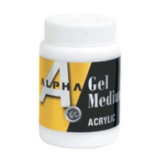 알파색채 겔 미디움, 250ml, 1통