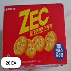 롯데웰푸드 제크 오리지날, 100g, 20개