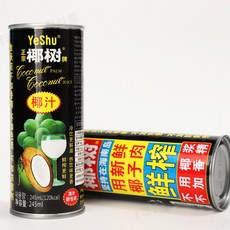 판다중국식품 코코넛팜 코코넛음료 야자음료, 245ml, 10개