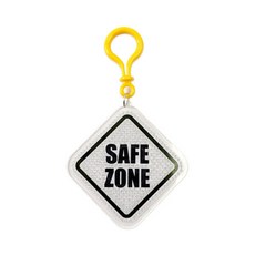 야광 보석십자수 스쿨존 가방고리 키링만들기 어르신미술 문화센터 미술활동 책가방, 1개