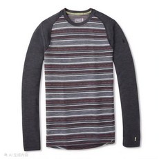 男士戶外條紋長袖針織衫，柔軟透氣，時尚百搭，輕量便攜