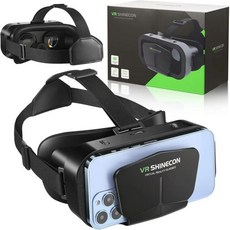 안드로이드 스마트폰용 VR 헤드셋 가상 현실 안경 헬멧, SC-G10