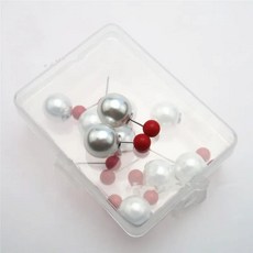 라이트 로케이팅 핀 패치워크 재봉 위치 바늘 의류 공예 퀼팅 도구, 1. large white 10pcs