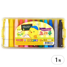동아 노랑병아리 크레용, 12색, 1세트
