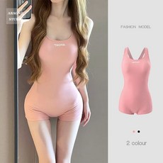 泳衣女專業游泳館專用競速2025新款大碼微胖女孩連體平角褲游泳裝, 黑色2,S（35.0-45.0公斤）