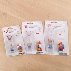 날클립 디스펜서 슬라이드 클립 페이퍼 사무용 서류 집게 날크립 날클립기, 나이스러-소 (L30013), 1세트