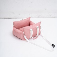 寵物車載安全座椅 狗窩 貓窩, 粉色,M：55*50*30, 1個