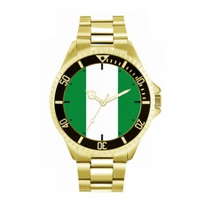 Toff London 토프 런던 TLWL-6955 남성 나이지리아 국기 시계 609503