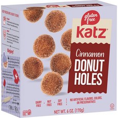 Katz 글루텐 프리 시나몬 도넛 홀, 1개, 170g