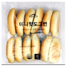 이케아 신라명과 미니 핫도그번 핫도그빵 12개입 324g + 이케아 봉지클립(대) 1P 아이스박스 발송, 1개