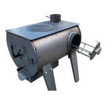 화목 난로 실내 가축용 농업용 무연 화덕 야외용 장작, 표준 30 x 75, 기본 색상