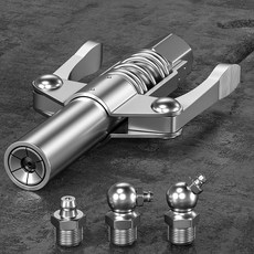 누유 제로 지커플러 구리스커플러 니쁠 주입기 양날형, 1개