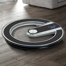 高精度語音播報體重秤，加厚大秤面家用電子秤，精準測量健康管理, 1個, 貝雅828黑色