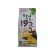 삼육두유 발아현미 19곡 두유, 190ml, 64개