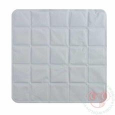 요비월드 아이스 쿨 방석 그레이 사무실방석 여름사무실방석 차량용쿨방석