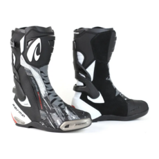 FORMA Phantom FLOW 機車靴 高筒透氣競技防摔鞋, 黑白