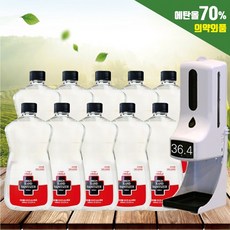 K9-PRO Plus 손소독기 전용 리필 손소독제 1000ml 10개 스프레이 액상형 에탄올70% 의약외품 국산 당일발송, 1g, 1개