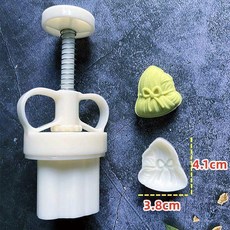 端午節糉子模具 手壓式三角糉綠豆糕模具, 1個, 30克糉子1模1片