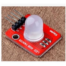 Arduino電子積木全彩LED模組 10mm高亮全彩LED 新款 (5個一拍) 現貨, 1個