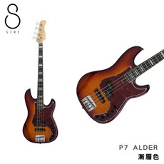 Sire Marcus Miller P7 四弦貝斯 ALDER Precision Jazz 電貝斯, 1個, 漸層