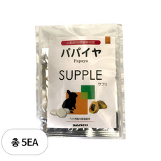 산코 supple416 파파야효소 토끼 영양제, 20g, 5개