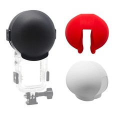 Insta360 X5 다이브 케이스 전용 실리콘 보호 커버 하우징 잠수 촬영 수영 서핑, 레드, AC-X083-R, 1개